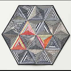 Textile work by Renate Min--oo